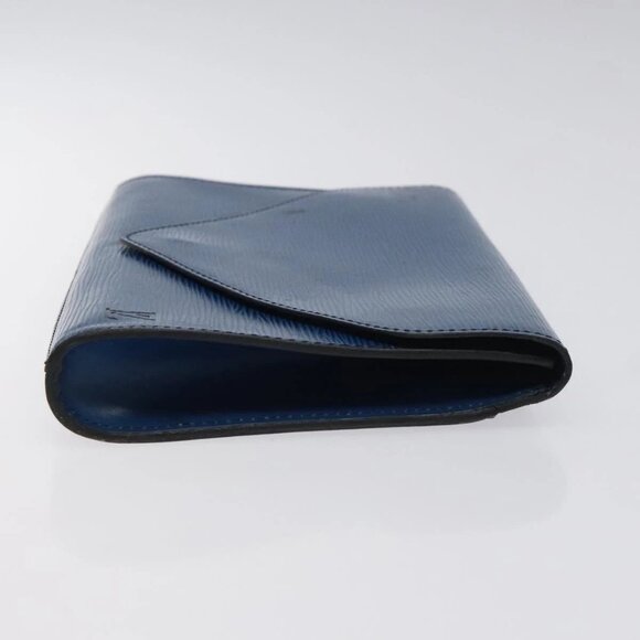 LOUIS VUITTON Epi Art Deco Clutch Bag Blue - Picture 4 of 16